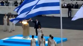 DimaBilanGreekFC in the Olympic flame ceremony (Sochi 2014)