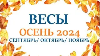 ВЕСЫ♎ОСЕНЬ 2024🌞 таро прогноз/гороскоп  сентябрь 2024/ октябрь 2024/ ноябрь 2024/ расклад “7 планет”