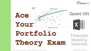 Ace your Portfolio Theory exam - MPT and CMT explained