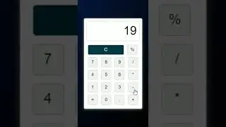 Simple Calculator Design Using Html, Css and JavaScript