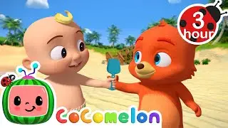 Playing at The Beach Together + More | Cocomelon - Animal Time | Toddler Learning Cartoons