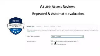 2. MS Azure Solution Architect AZ 305 - Access Review