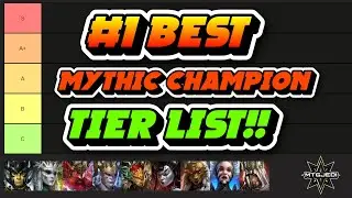 #1 Best Mythical Champion Tier List!  Raid: Shadow Legends