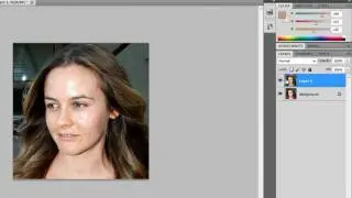 Photoshop CS5 tutorial - Smooth skin (Pimp My Face) Feature:  Alicia Silverstone (HD)