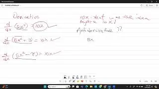 Derivative and Antiderivative (Integral) #calculus #florida #mathshack #maths #mathtricks