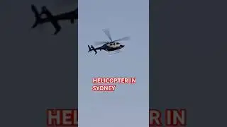 HELICOPTER IN SYDNEY 🚁