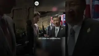 Chinese President Xi Jinping confronts Justin Trudeau at G20 | USA TODAY 