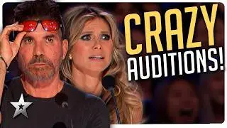 CRAZIEST Auditions from Americas & Britains Got Talent 2024!