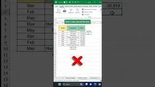 3 Excel Shortcuts that will save you TIME! #shorts