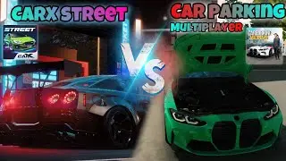 CarX Street |  CarX Street VS Car Parking Multiplayer🔥🤤| 😈