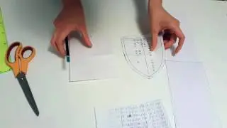 Марафон по шитью. Делаем выкройку шапочки. Часть 2