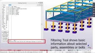 Filtering Tool -  Selected object info