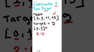 LeetCode 1 Two Sum Solution Explained (Python)