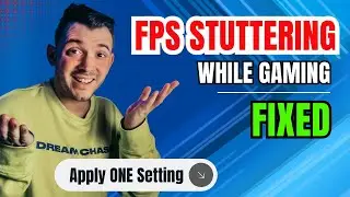 Fix FPS STUTTERING While Gaming in Windows 10/11 (ONE Setting) 2024