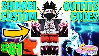 ⭐NEW SHINOBI LIFE 2 CUSTOM OUTFITS CODES #61⭐