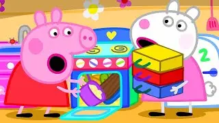 Peppa Runs a Clubhouse Takeaway 🍕 | Peppa Pig Official Full Episodes