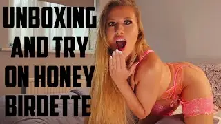 Unboxing and try on HoneyBirdette - 