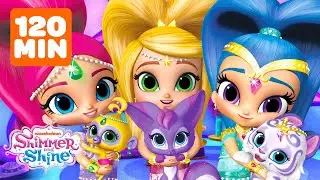 Shimmer and Shine Meet Magical Animals! w/ Leah | 2 Hour Compilation | Shimmer and Shine