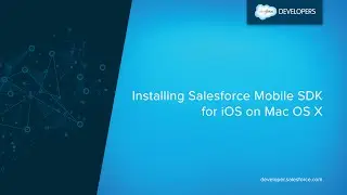 Installing Salesforce Mobile SDK for iOS on Mac OS X