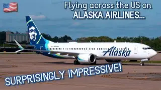 Alaska 737 MAX 9 (ECONOMY) | San Francisco to New York JFK