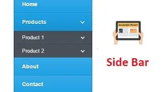 How to create a Side Bar in Website - Get Free Source Code