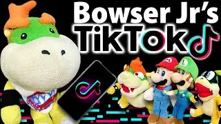 Crazy Mario Bros: Bowser Jr's TikTok!