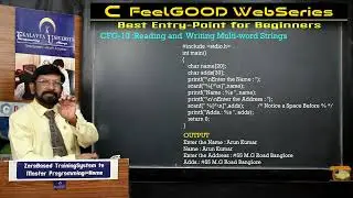 28 : CFG-10 : Reading and Writing Multi-Word Strings