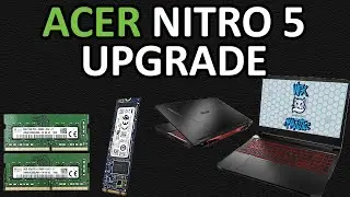 HOT TO: Upgrade The RAM, M.2 & HDD On A 2021-22 ACER Nitro 5
