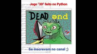 "Dead and" demo jogo "3D" de raycasting feito no Python com Pygame