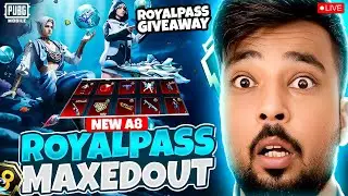 Maxing Out New A8 Royale Pass 🥵 | RP Giveaway 😍