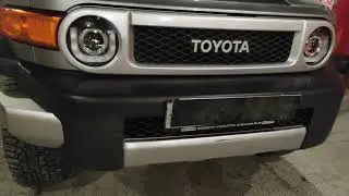 Toyota FJ Cruiser фары светодиодные тюнинг