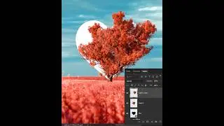 Heart Shaped Photo Manipulation in Photoshop 