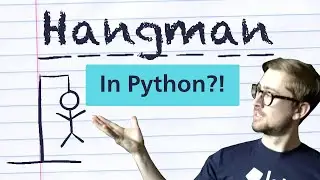 How to build HANGMAN with Python in 10 MINUTES