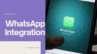 WhatsApp vtiger CRM Demo [API used for Business Account]