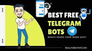 Best Telegram Bots to Try in 2022!!🔥🔥 You Should Try