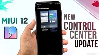 MIUI 12 NEW CONTROL CENTER UPDATE FOR ALL XIAOMI DEVICE | HIDE MIUI 12 CONTROL CENTER ON LOCK SCREEN