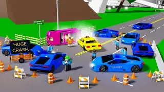 CRAZY POLICE CHASE IN BROOKHAVEN RP!