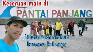 Pesona Pantai Panjang Bengkulu di sore hari