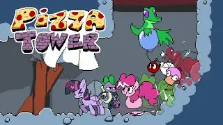 Pizza Tower | Wasteyard P-Rank (w/ MLP Pizza Party Mod)
