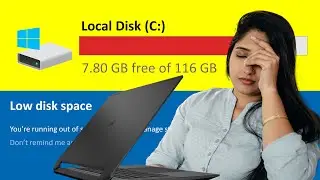 Windows C Drive Full, Low Disk Space - Fixed