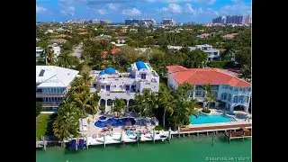 $16,000,000 EPIC MEGA ESTATE KEY BISCAYNE  WATERFRONT PROPERTY