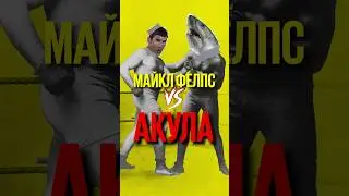 Майкл Фелпс против белой акулы #shorts