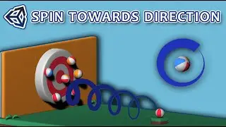 Angular Velocity In Unity | How to Spin 3D Object Towards Movement Direction | Unity 3D Tutorial