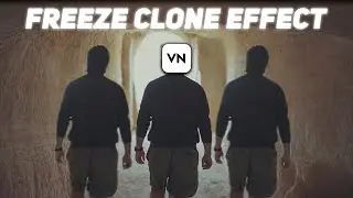 FREEZE CLONE EFFECT - VN VIDEO EDITOR (tutorial)