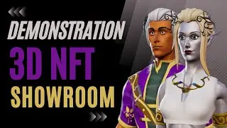 Interactive 3D NFT Showroom teaser | Unreal Engine 5