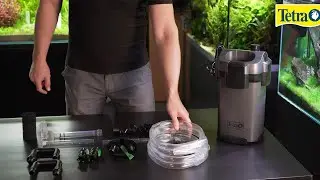 Tetra EX Filter 1000 Plus - распаковка и подготовка к запуску видео-инструкция