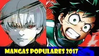 LOS 10 MANGAS MAS VENDIDOS DEL 2017 !!