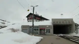 An unsuccessful Walk from the  Glacier Express at its highest point