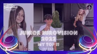 Junior Eurovision 2022 - My Top 11 (So Far) + 🇦🇱🇫🇷🇪🇸🇳🇱🇰🇿🇲🇰🇲🇹🇵🇱🇷🇸🇺🇦🇬🇧