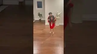 He almost fell!